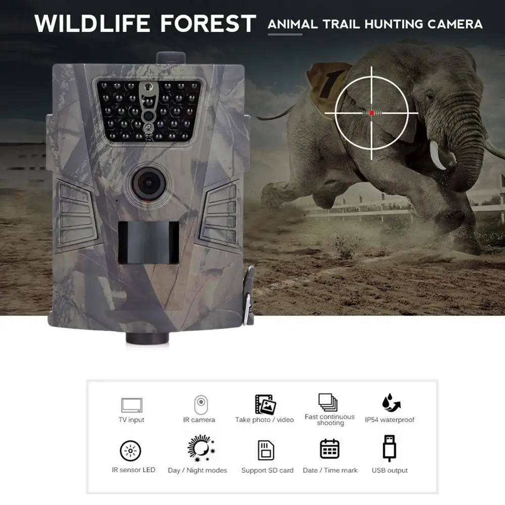 HT-001 Hunting Trail Camera HD Wildlife Camera Night Vision Motion Digital Activated Outdoor Trigger Scouting 940nm GPRS new pr700 hunting camera wildlife camera with night vision motion activated outdoor trail camera trigger wildlife scouting