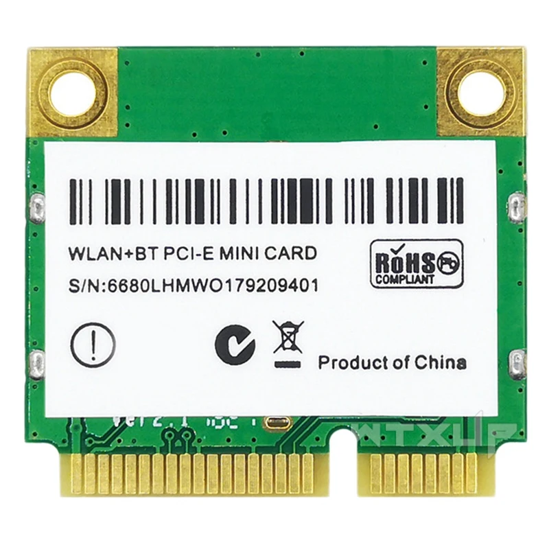 

1200Mbps Network Card 8260Hmw Ac 2.4G+5G Mini Pci-E Card 4.2 Bluetooth Wifi Card 802.11Ac 867Mbps for Laptop/Computers