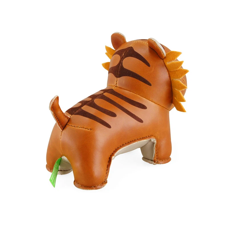 Искусственная кожа животное форзац Тигр пресс-папье ручной работы орнамент