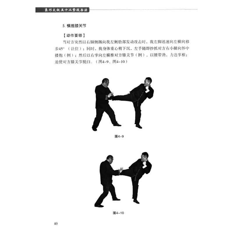 Пиктографическая книга Taiji 52 с потенциальной техникой wu shu kung fu|Антикварные и