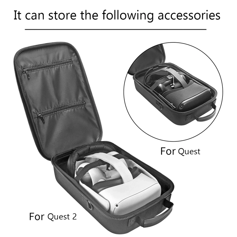 

for Quest 2 EVA Hard Case Storage Bag Box Case Shockproof