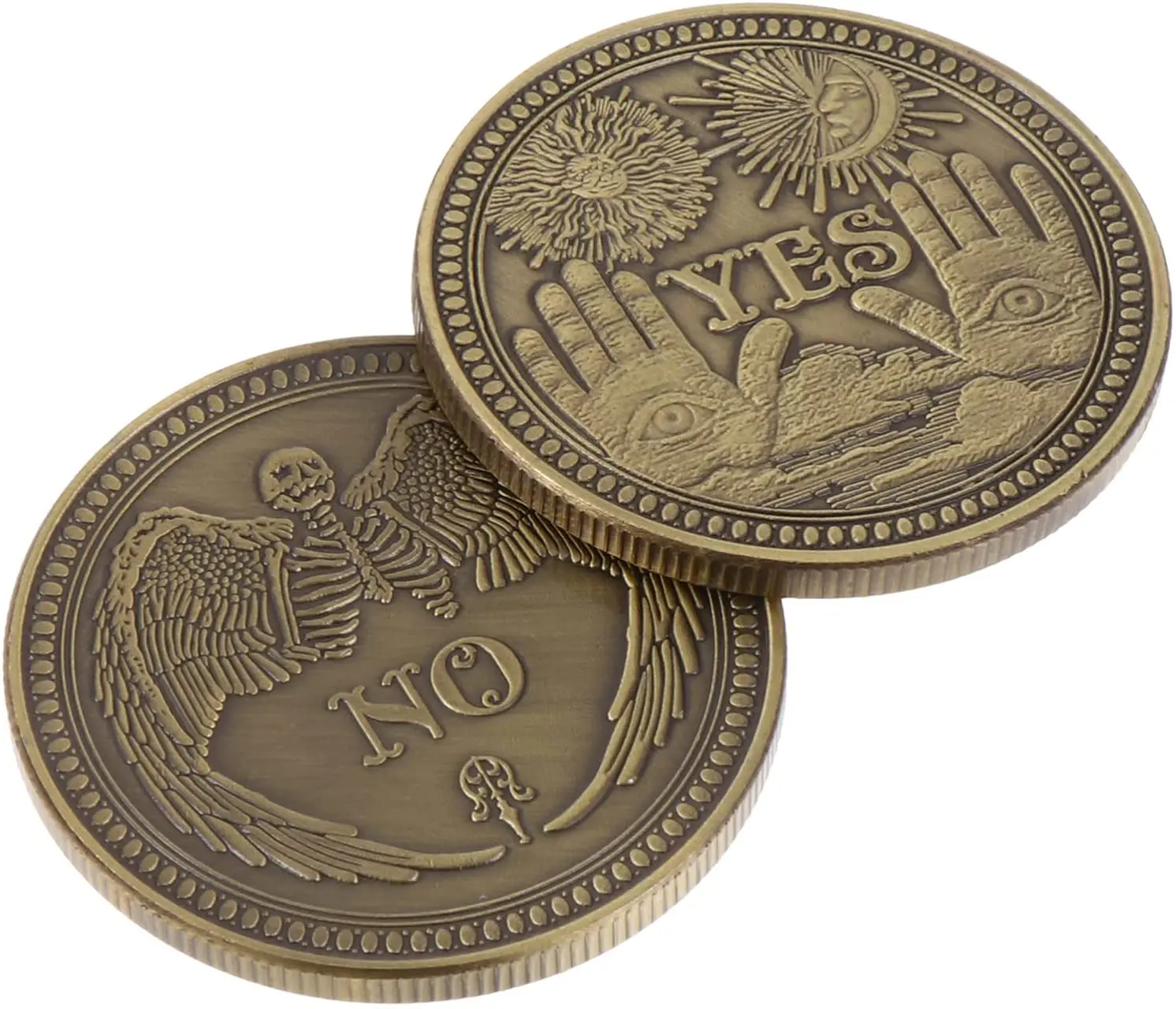 Надпись да креативное решение Коллекционная монета или искусство подарок