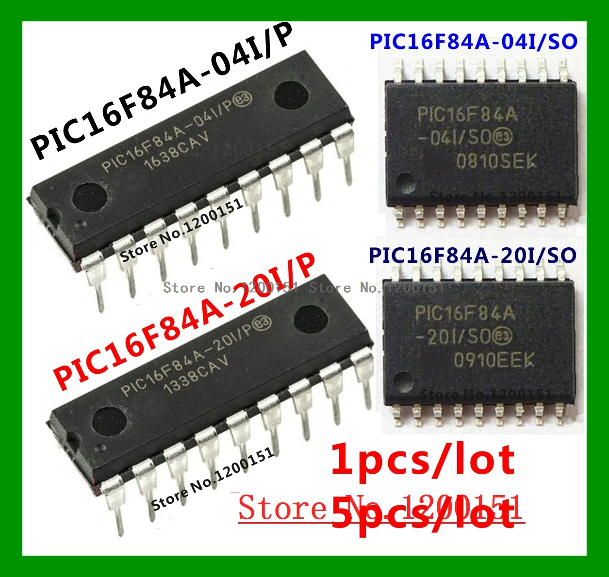 PIC16F84A PIC16F84A-04I/P Φ/P DIP18 PIC16F84A-20I/SO SOP18 | Электронные компоненты и принадлежности