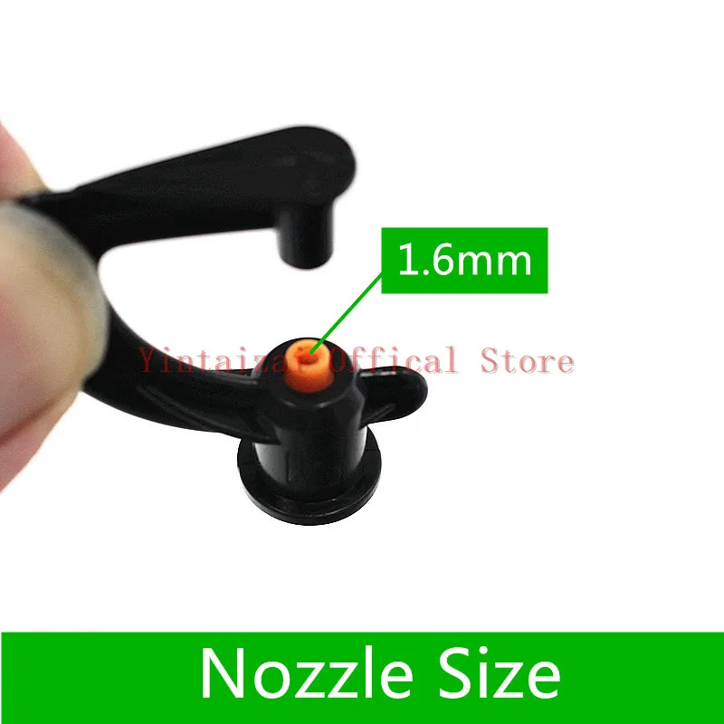 Быстрая доставка 100 шт огнеупорное сопло теплица полив сельскохозяйственное