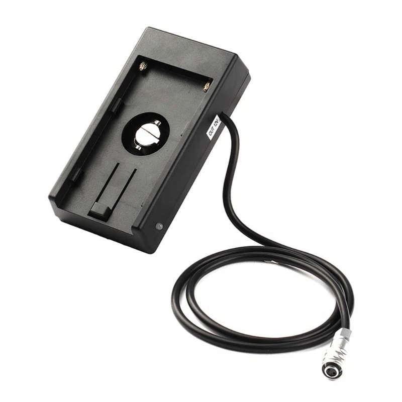 Адаптер пластины аккумулятора F970 для Weipu 2 pin 12 в кабель питания Blackmagic BMCC 4K |