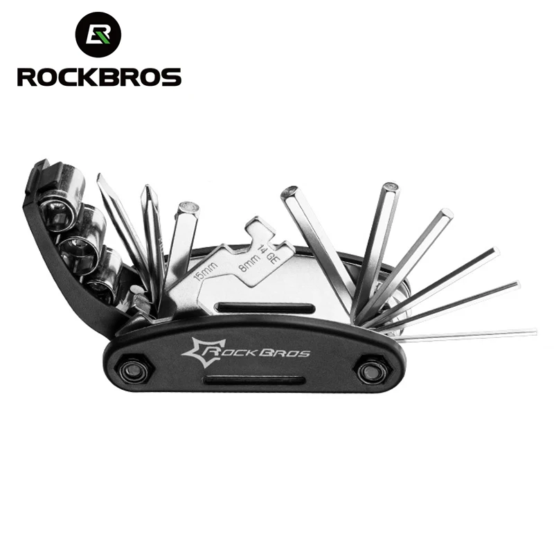 ROCKBROS велосипед инструменты 16 в 1 комплект горный MTB Многофункциональный