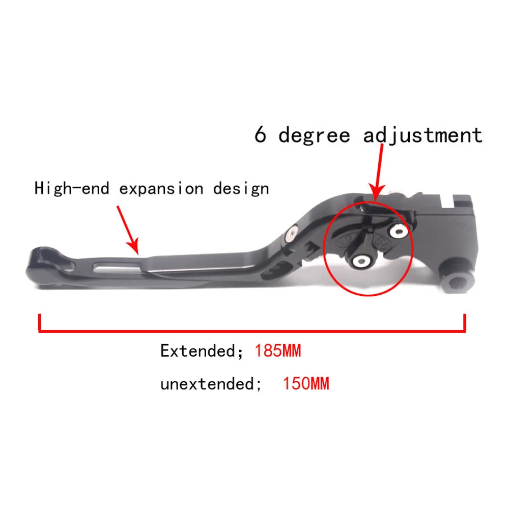 Складной телескопический тормозной рычаг сцепления из алюминиевого сплава для