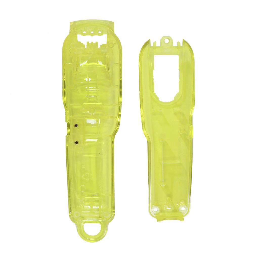 

1Set Light Yellow Hair Clipper Back Housing Cover Clear Front Lid for Hair Trimmer Tools Kit