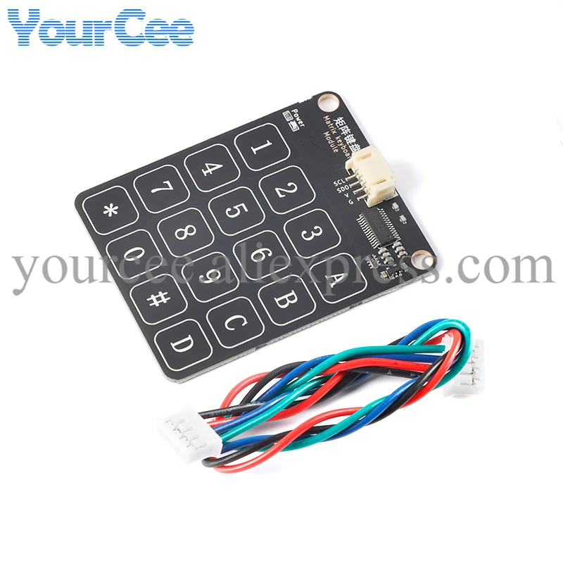 4x4 4*4 матричная кнопка клавиатура переключатель массив модуль 16 клавиш емкостная