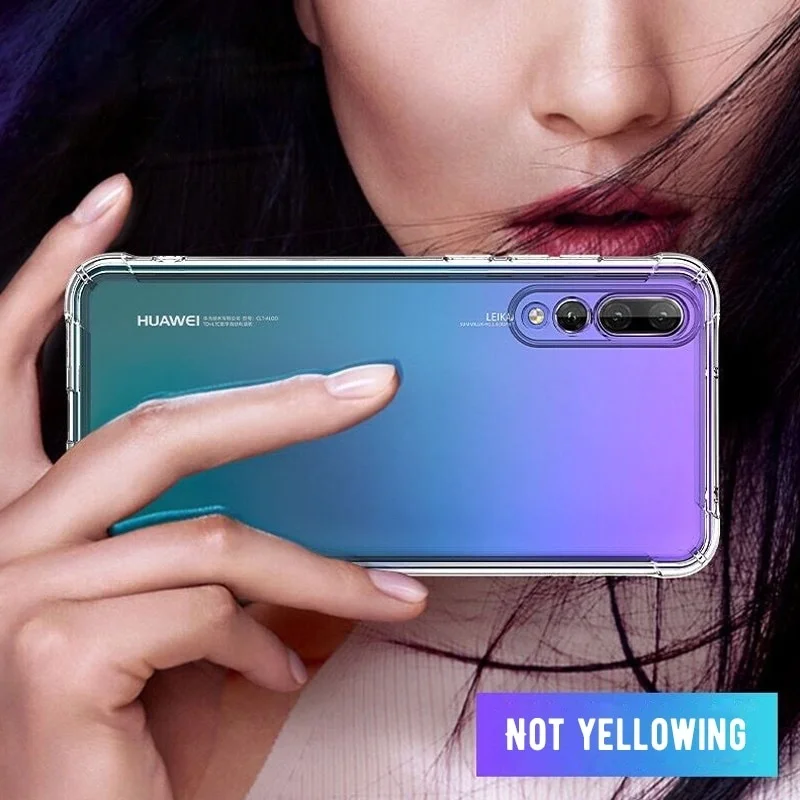 Подходит для Huawei P10 P20 телефон ТПУ противоударный прозрачный чехол P30RO новая