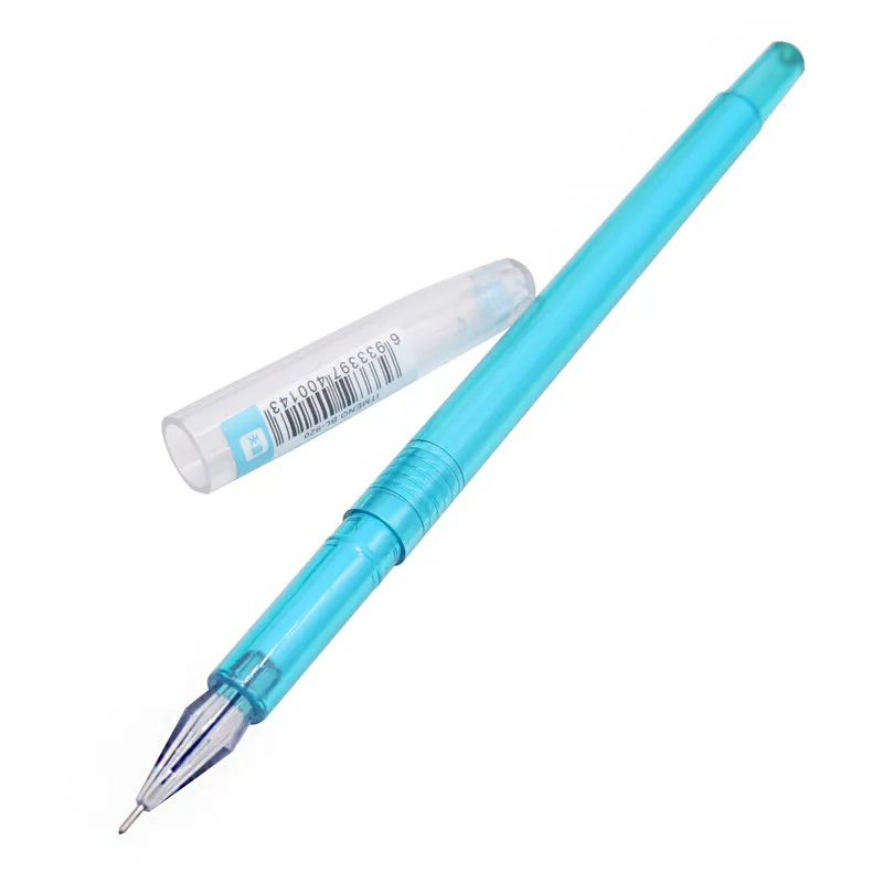 Sky Blue 5 шт. Черная гелевая ручка для взрослых и детей, для обучения общим офисным товарам, используется для рисования, граффити, тонкое мастерство - Цвет: Sky Blue