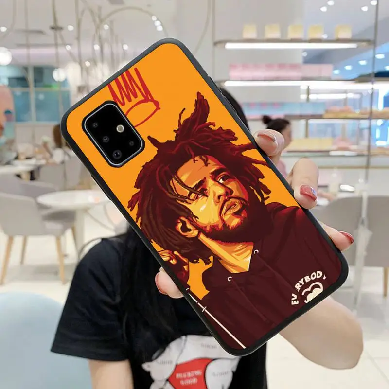 

Rapper J Cole Phone Case For Samsung S5 S6 S7 S8 S9 S10 S20 S21 Edge Plus E Fe Lite Cover