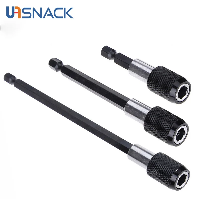 

Быстросъемный держатель для отвертки с шестигранным хвостовиком, 1/4 дюйма, магнитный держатель для наконечников с регулируемым удлинителе...