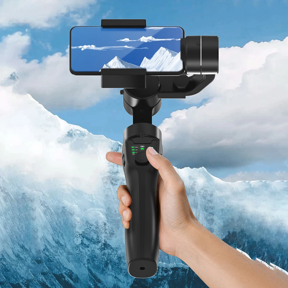 

Bluetooth Selfie Stick 3 Axis Gimbal Handheld Stabilizer Cellphone Video Record Phone Holder Gimbal For Action Camera Smartphone