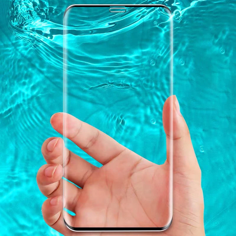 Изогнутое полное покрытие защитное закаленное стекло для Iphone 11 Pro Xs Max Xr X 8 7 6s 6 Plus