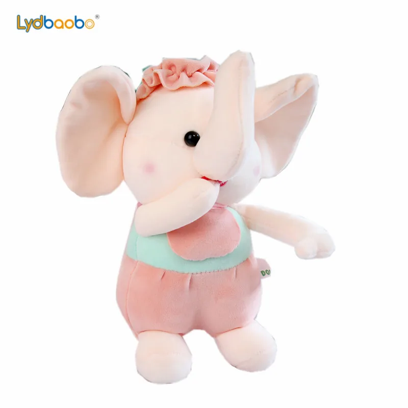 25 см младенческий слон плюшевые куклы Детский мягкие хорошего качества