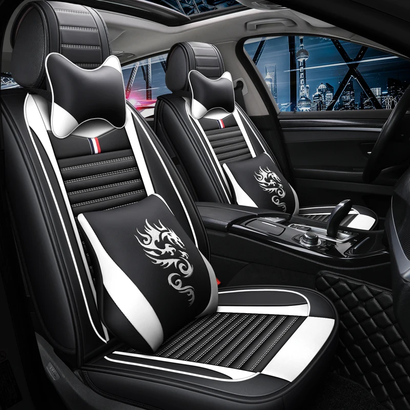 Пленка с полным покрытием из эко кожи авто чехлы сидений искусственной для