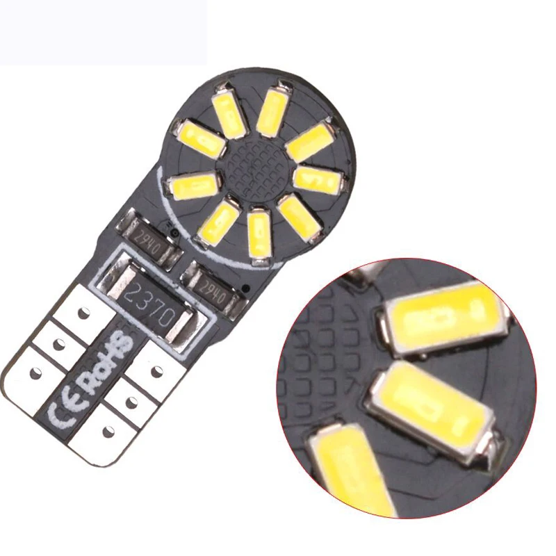 Светодиодный светильник T10 Canbus 18 Smd 3014 без ошибок OBC 194 168 W5W 18smd светодиодный для