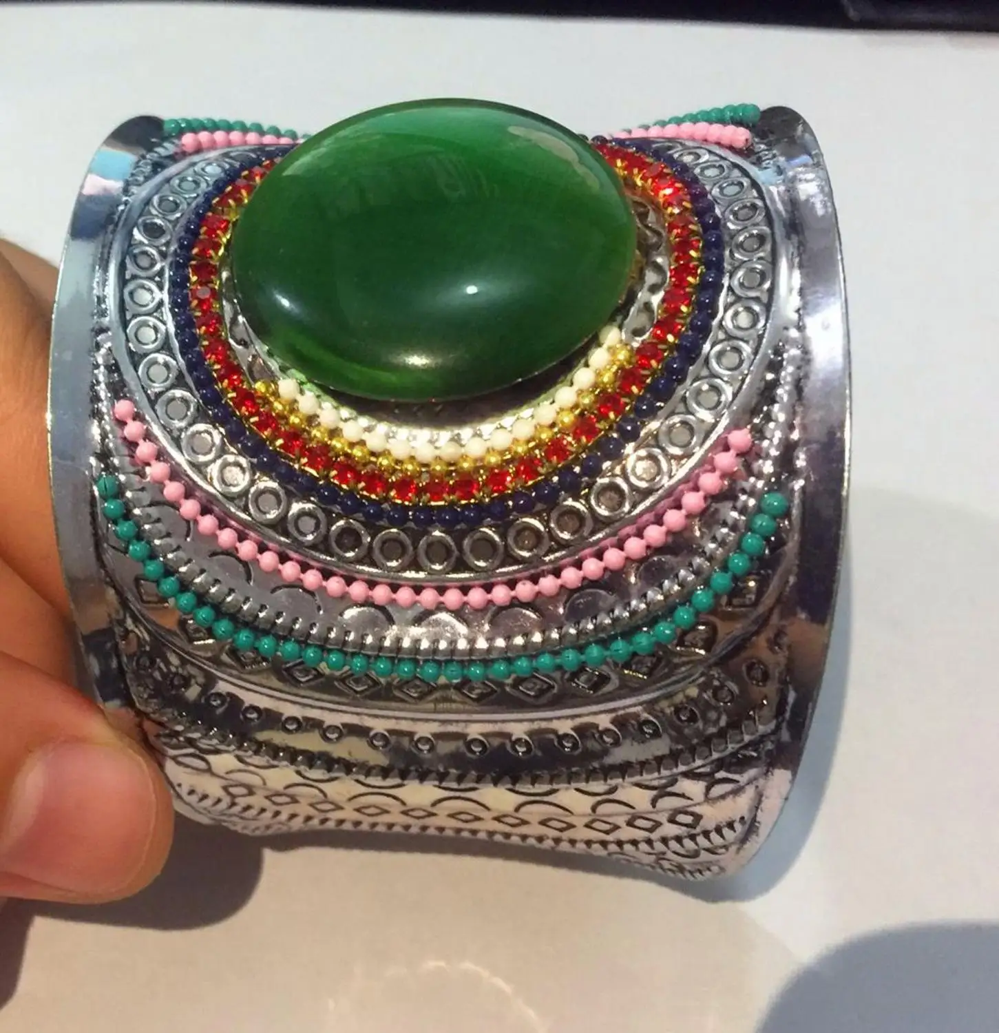 Браслет-манжета Vntage из серебра 925 пробы