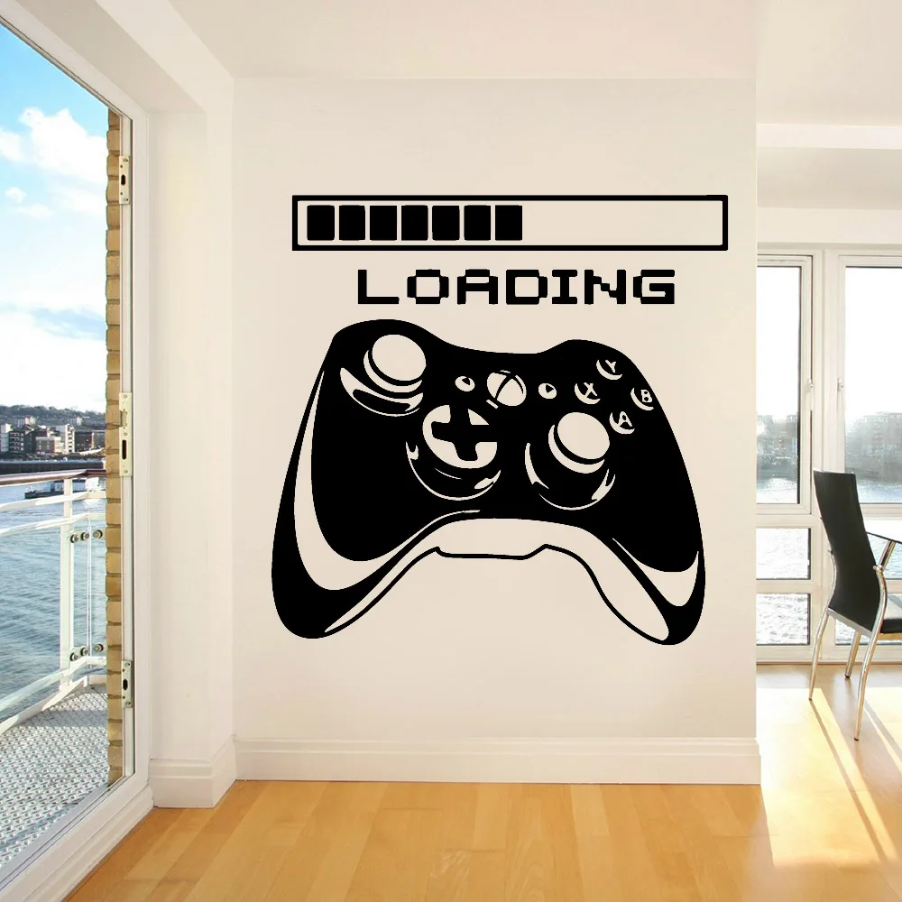 Игра загрузка Наклейки на стены украшения дома аксессуары для гостиной с