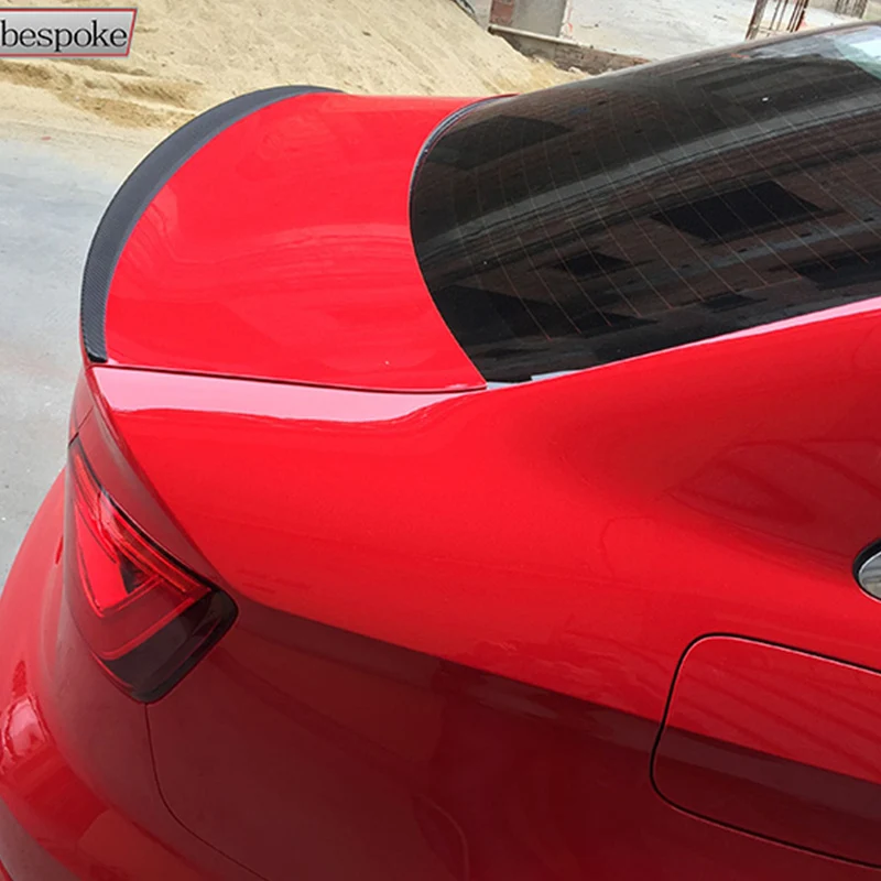 

A3 S3 Style Carbon Fiber Car Body kit Rear Trunk lip spoiler Wing for Audi A3 Sedan 2014-2016