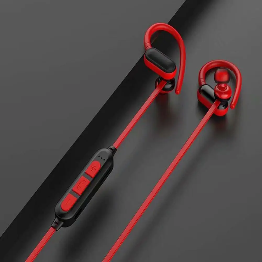 

Ear Hook Wireless Bluetooth 5.0 6D Surround Stereo TF Card Earphone Headset