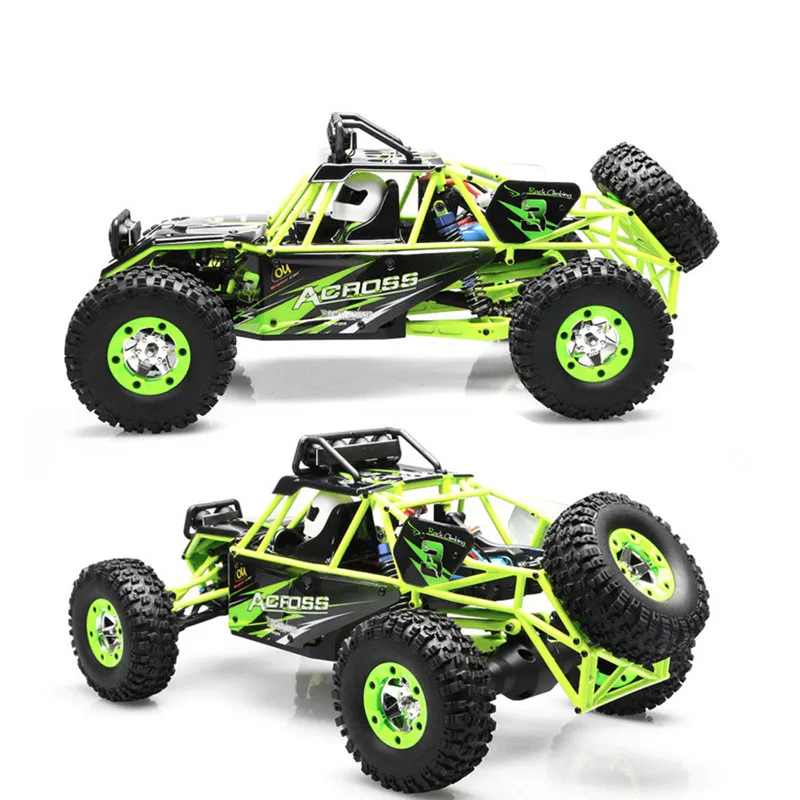Радиуправляемая машинка WLtoys 12428 4WD 1/12 2 4G 50 км/ч высокоскоростной грузовик монстра