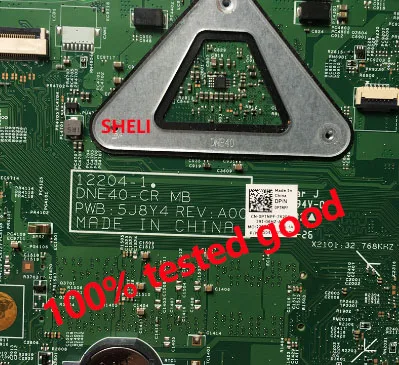 Материнская плата SHELI для Dell 2421 3421 5421 1017U cpu DNE40-CR 0PTNPF материнская ноутбука ПК 100%