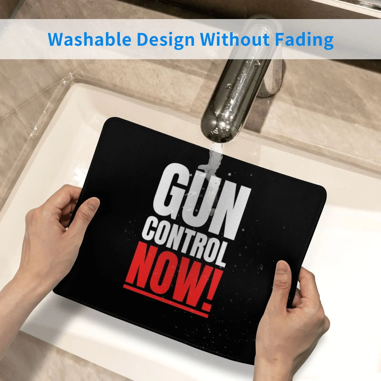 

Gun Control Now Mouse Pad DIY Print Gun Control Now Gun Guns March For Our Lives Nra Parkland Anti Nra