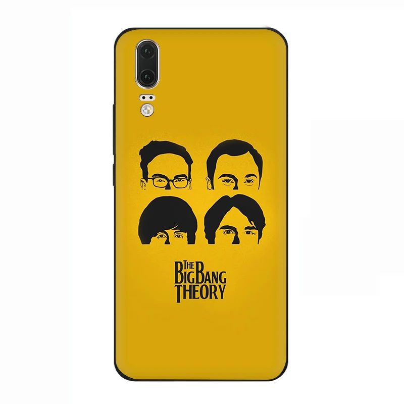 B8 EWAU Bazinga The Big Bang Theory ТВ-шоу силиконовый телефон чехол для Huawei P8 P9 P10 P20 P30 Lite Mini Pro P Smart Z Plus - Цвет: B8