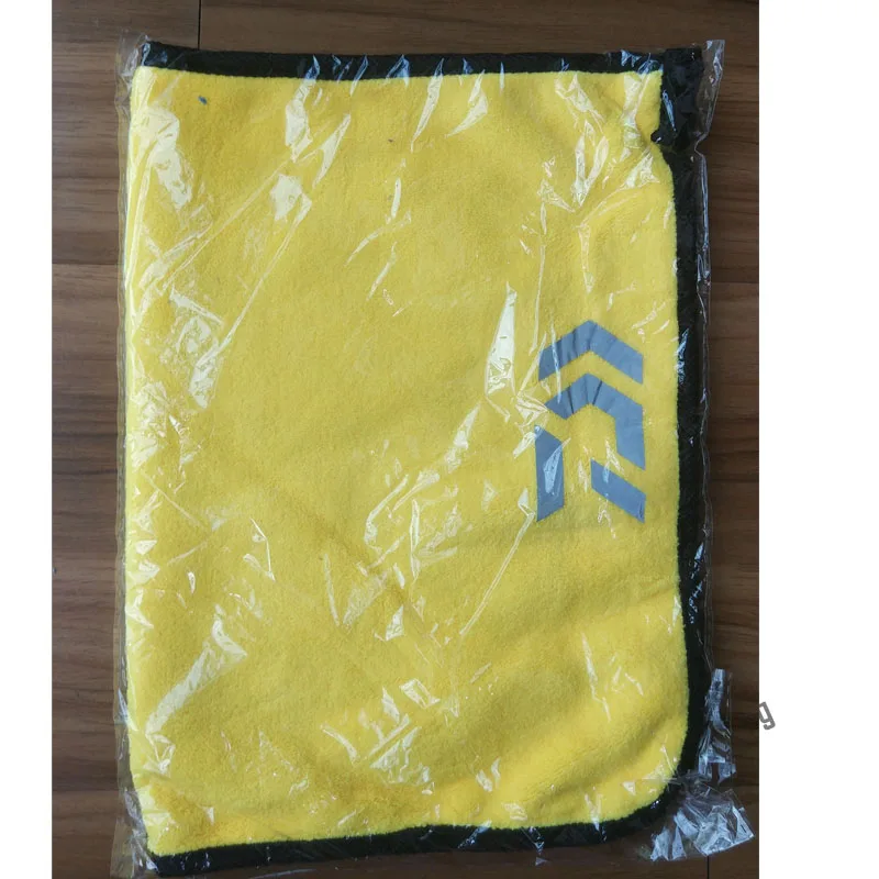 Yellow Новинка, полотенце для рыбалки, одежда для рыбалки, утолщенное, антипригарное, абсорбирующее, для спорта на открытом воздухе, Для Вытирания рук, для пешего туризма, альпинизма, рыболовное снаряжение - Цвет: Yellow