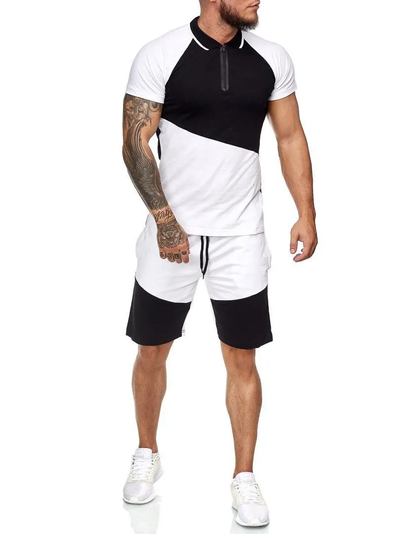 

Новинка 2021, мужская спортивная одежда, костюмы, трико для тренажерного зала, тренировочная одежда, тренировочный спортивный комплект для бе...