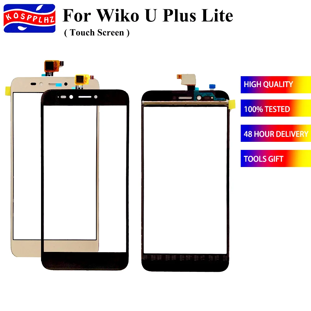5 2 &quotдля WIKO U PULSE LITE сенсорный экран Внешний со стеклянной панелью объектив 100%