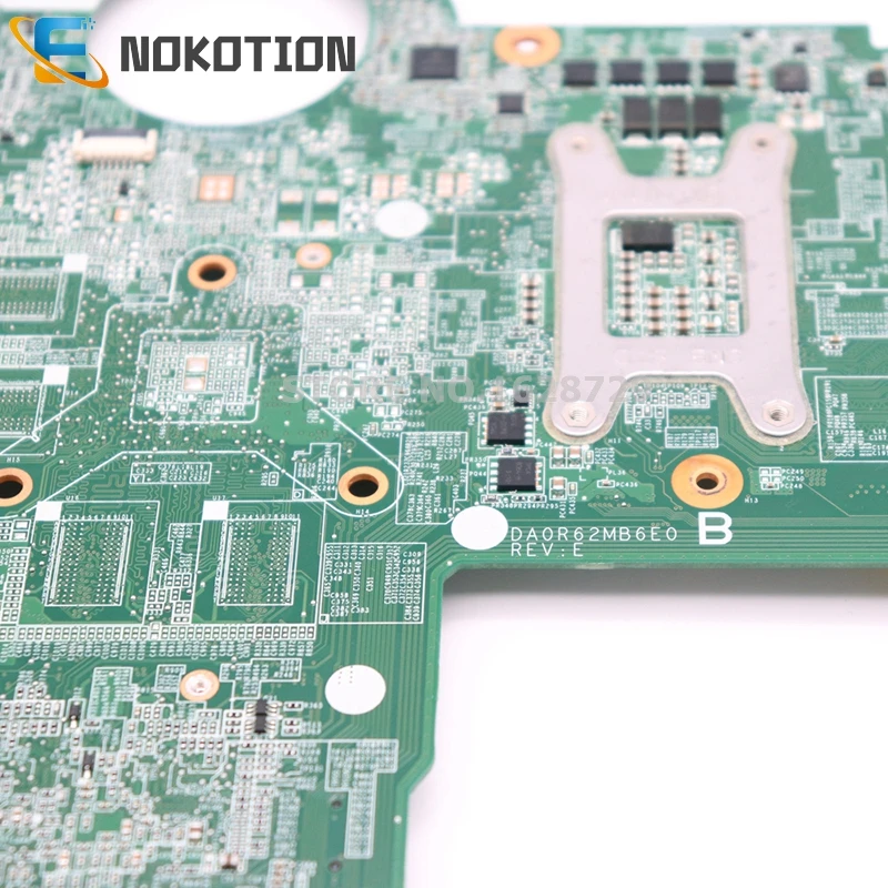NOKOTION 713257-001 713257-501 DA0R62MB6E1 REV E для HP Pavilion 14 15 17 series Материнская плата ноутбука HD4000