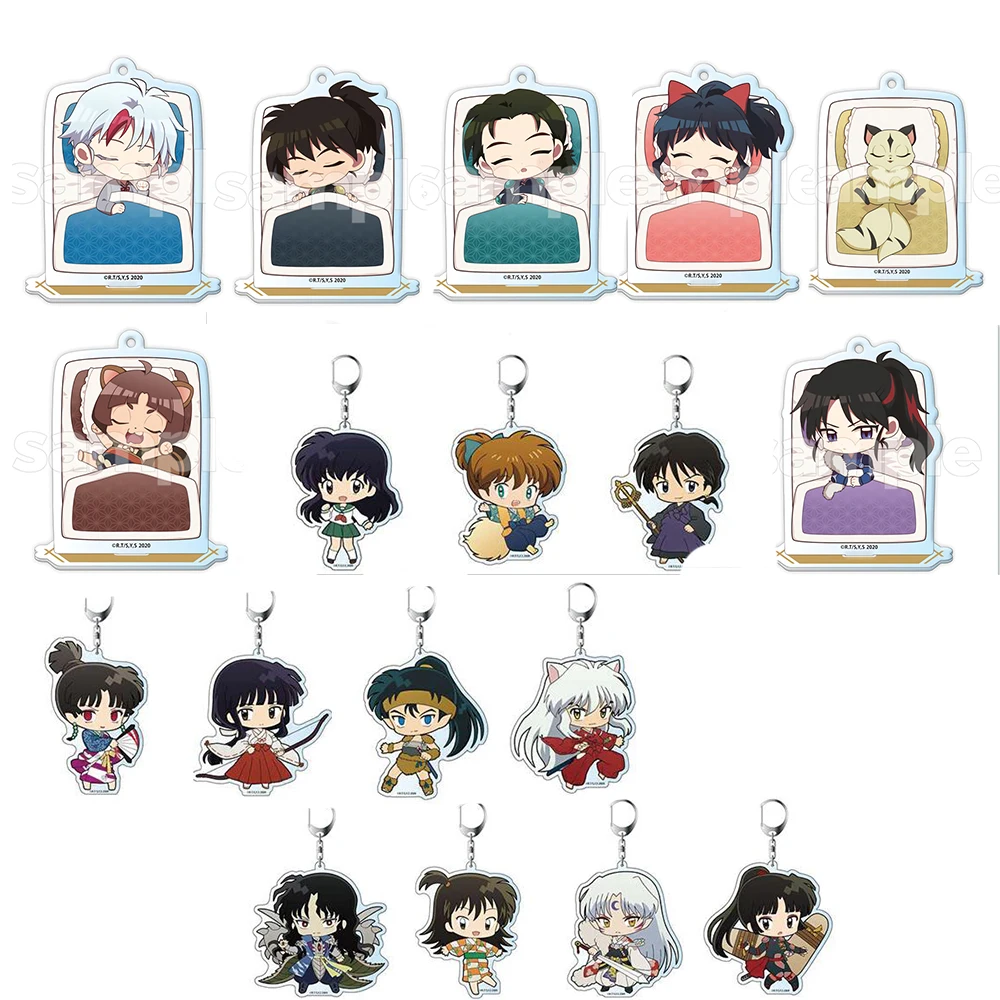 

Акриловый милый брелок для косплея с мотивом сна аниме Inuyasha, брелок Sesshoumaru Higurashi Kagome Kikyo, милый брелок
