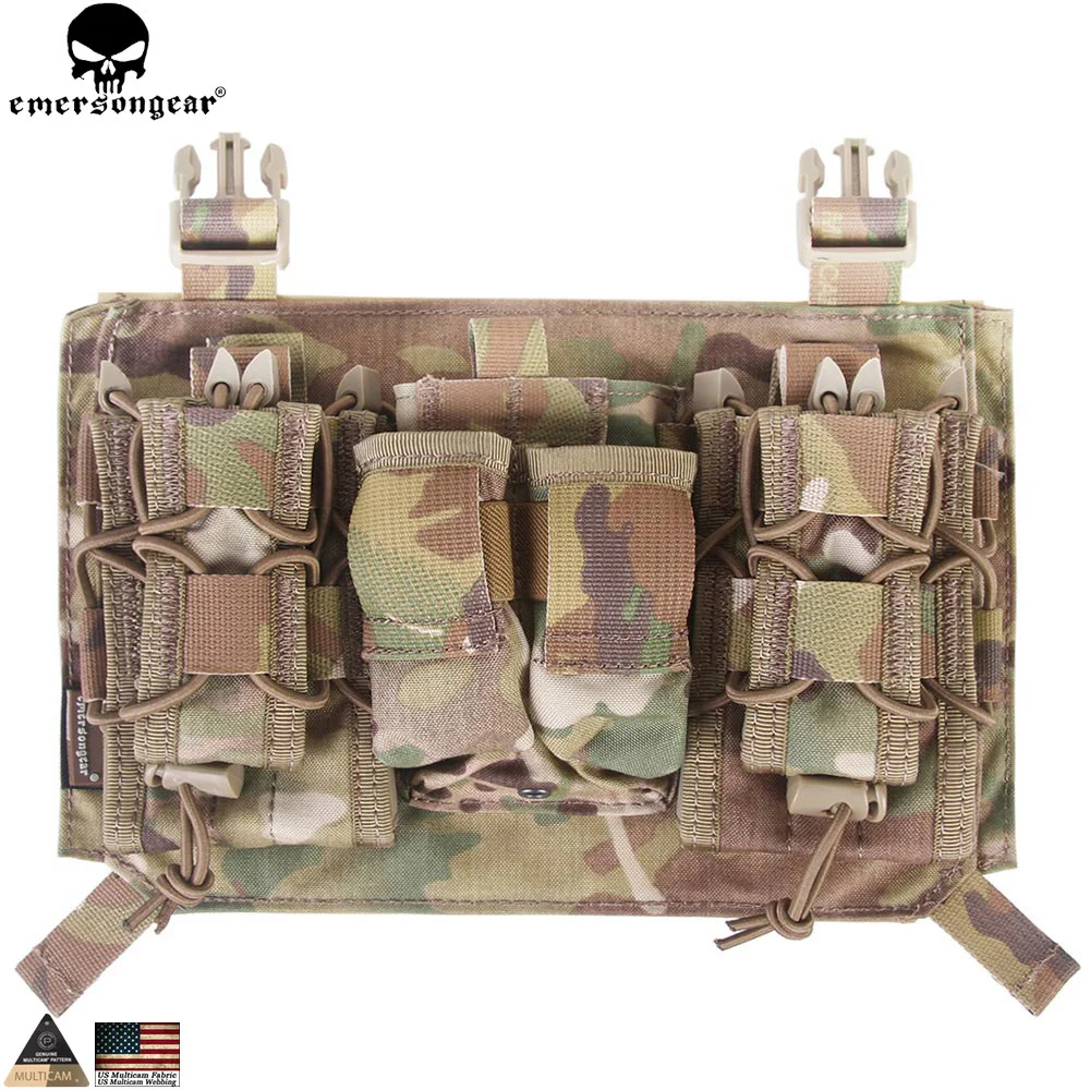 

EMERSONGEAR Military Drop Leg Bag Leg Rig with Attached Magazine Pouch & Torch Holder Leg Thigh Rig Holster Multicam EM9337