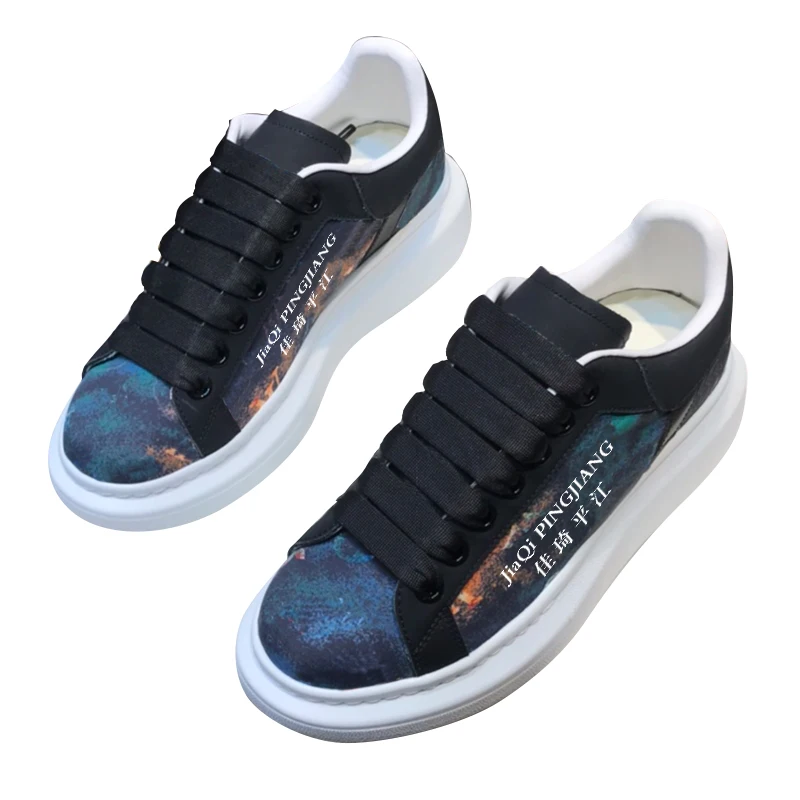 

Новинка 2022, Итальянские кроссовки Jiaqi mcq, обувь для влюбленных, новейшая кожаная обувь, роскошное производство, тонкая упаковка