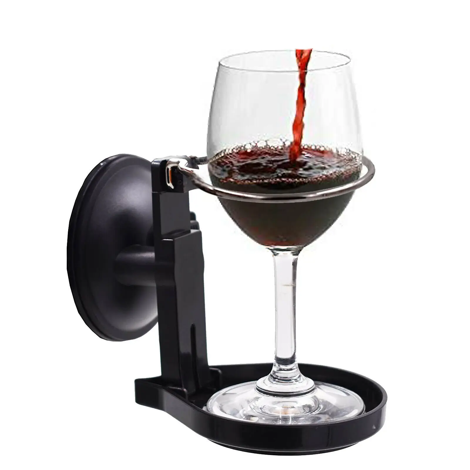 Bath &amp Shower Cup holder Caddy Beer Wine Suction Drink Holder | Обустройство дома