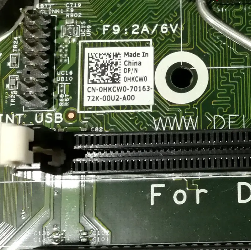 Для настольной материнской платы DELL Optiplex 3040 MT DDR3L десктопная материнская плата