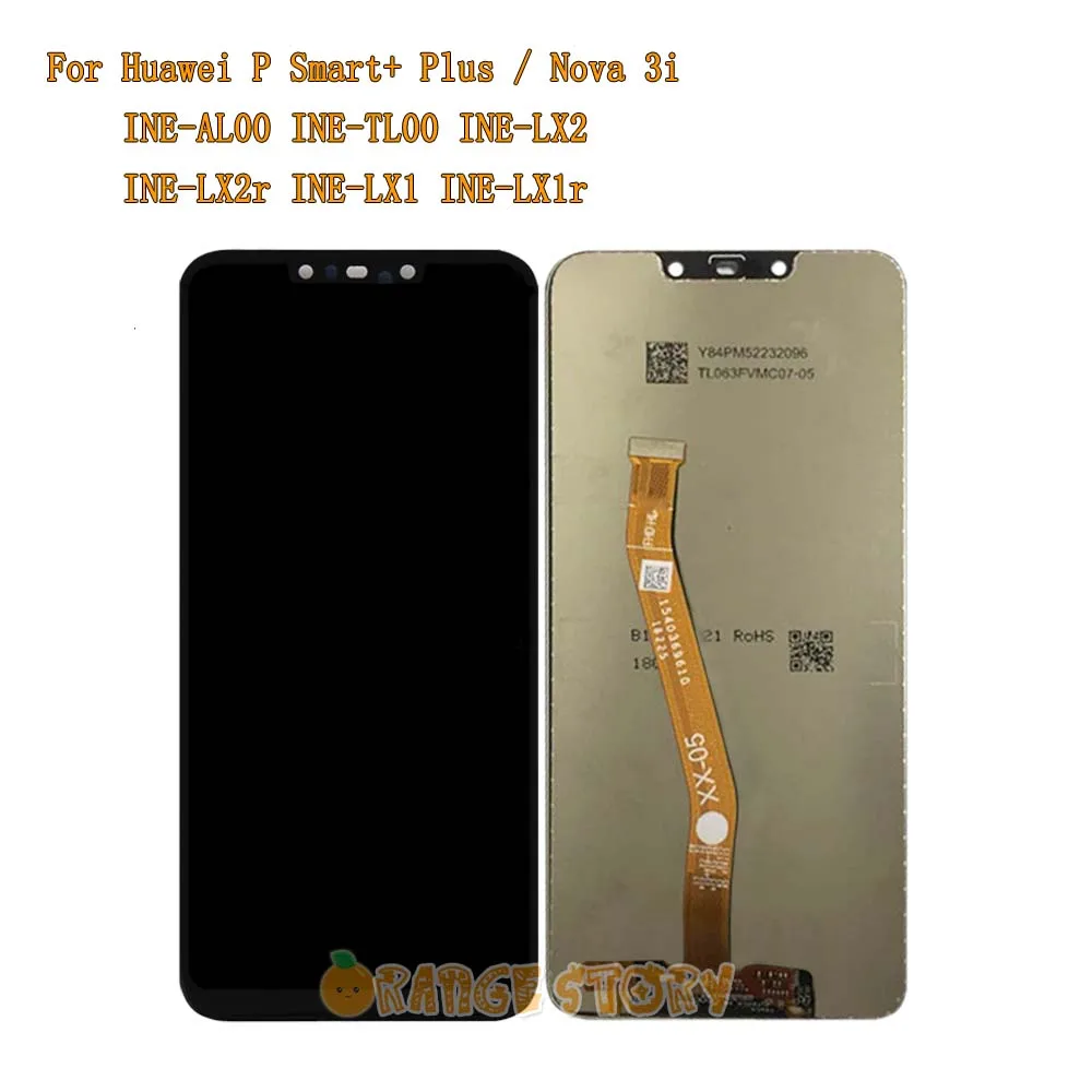 ЖК экран для Huawei Nova 3i / P smart + plus INE LX1 LX2 L21 дисплей сенсорный рамка|Экраны мобильных
