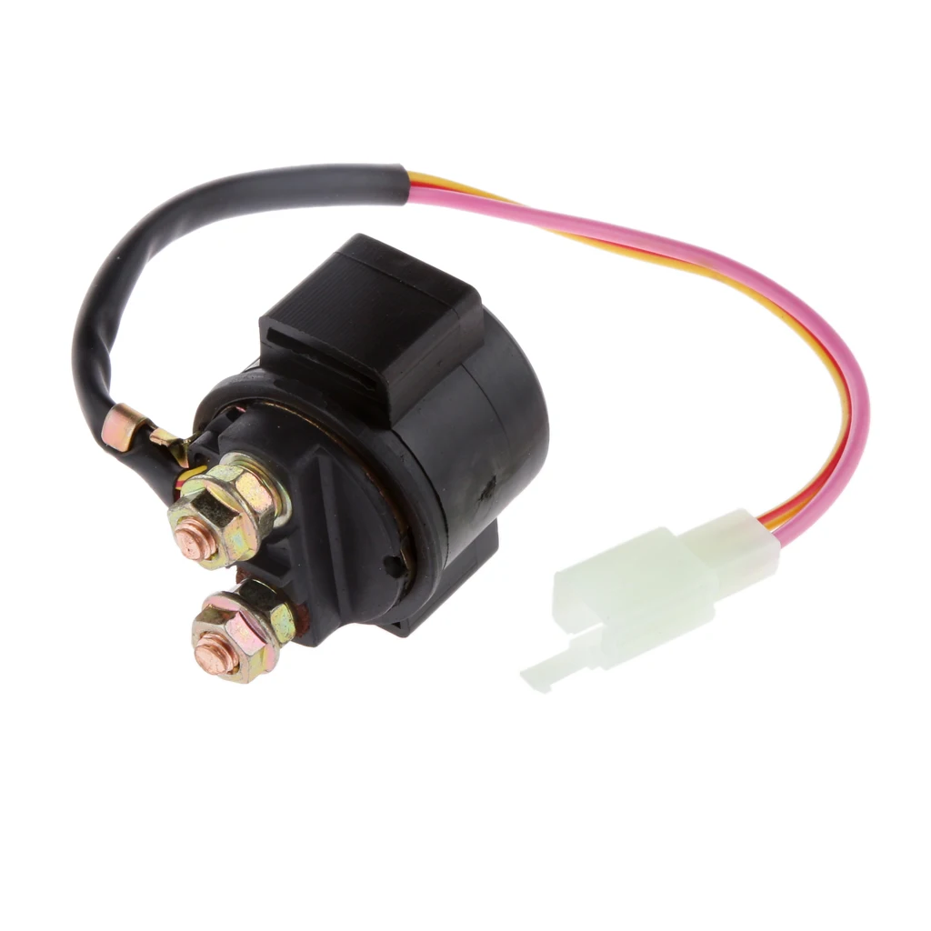 

Open Frame Electromagnet Keepping Force Starter Relay Solenoid for 50 125 150 250cc GY6 Engine Scooter ATV Linear Solenoid