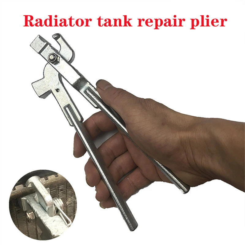 

Radiator Closing Header Tool Repair Pliers Aluminum Radiator Tank Repair Tools Pliers Universal