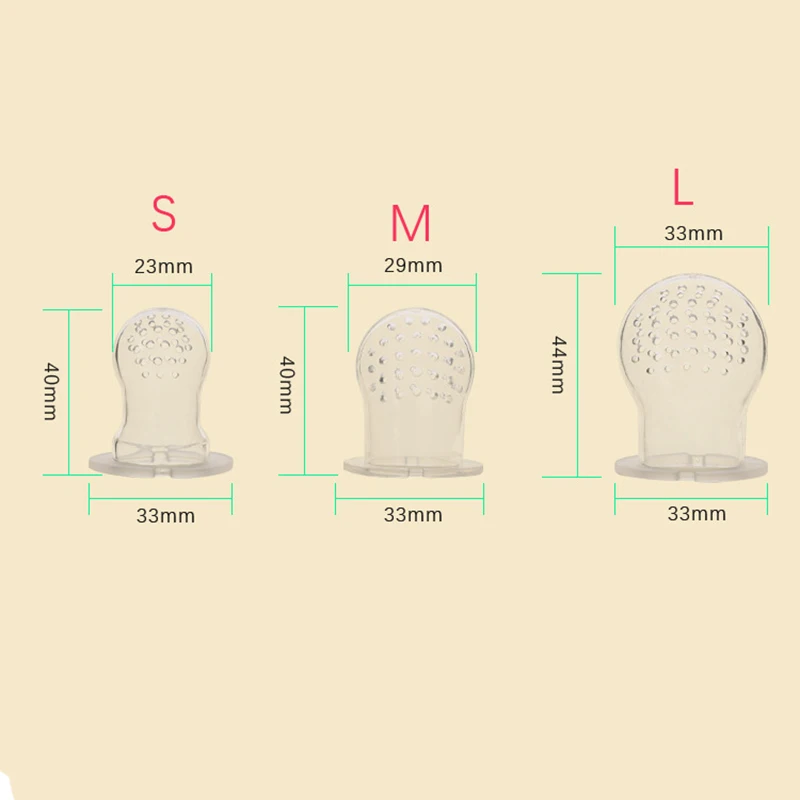 

Baby pacifier Fresh Food Nibbler Baby Clips Soother Holder Baby Nipple Feeder Silicone Pacifier Fruits Infant Feeding Supplies