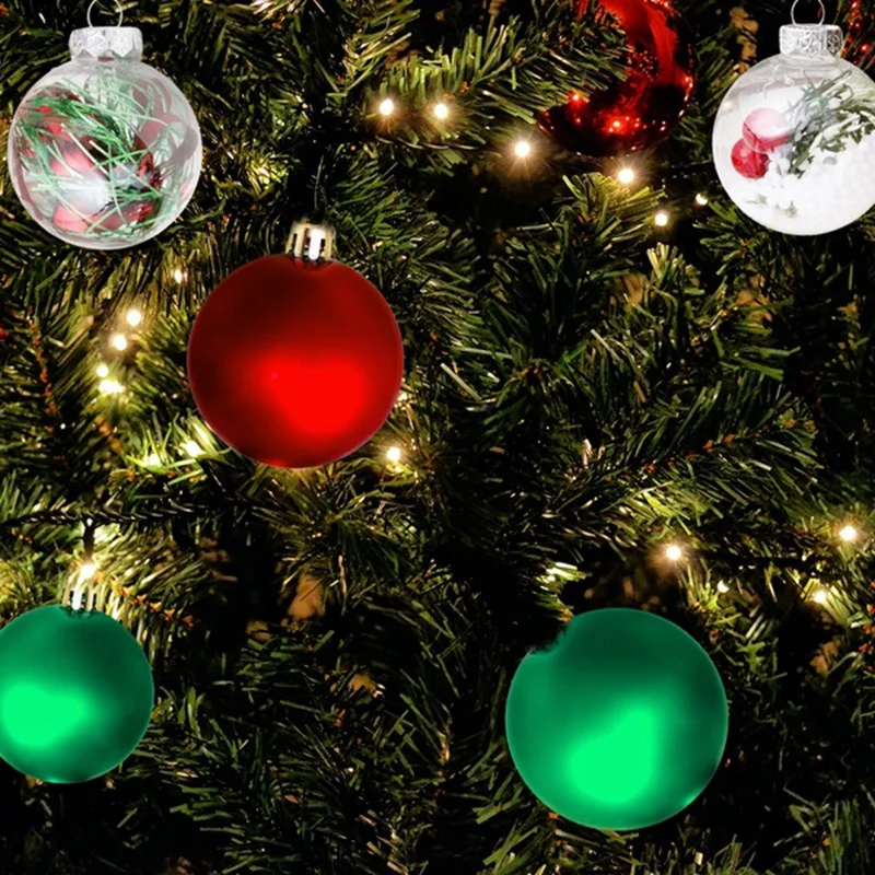 30Pcs 6cm Christmas Balls Ornaments for Xmas Tree Shatterproof Hanging Ball Decorations | Дом и сад