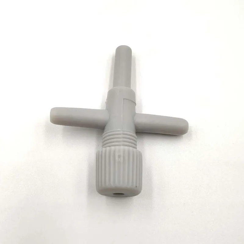 Grey 3-Way 10 шт. Бак Регулятор громкости аквариумный клапан Регулятор воздуха клапан регулируемый кислородный насос поток трубы разделитель - Цвет: Grey 3-Way