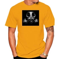 lost gods gas mask mens graphic t shirt top quality tee shirt