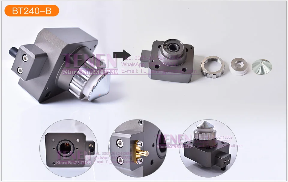 Raytools Лазерная режущая головка BT210 BT230 BT240/240 S WSX001A LaserMech сопло соединительная часть для волоконного металла режущая машина