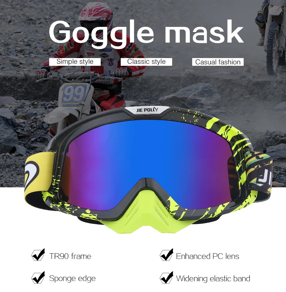 Motocross Goggles Glasses Off-Road ATV Dirt Bike MX Downhill DH Goggles Ski Glasses Motorcycle Goggles Racing Eyewear