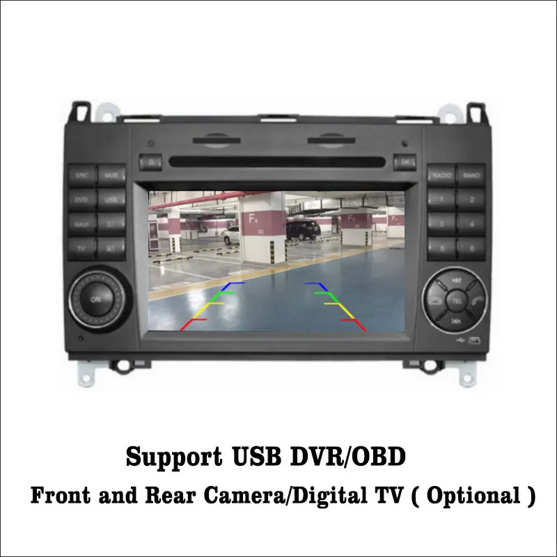 Liislee Android 7 1 2G RAM для Mercedes Benz Viano W639 автомобильное радио Аудио Видео Мультимедиа DVD