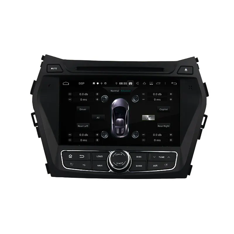 

8" PX6 Android 10.0 Car DVD 6 Core For Hyundai IX45 Santa Fe 2013-2014 Audio 4+64G Radio Multimedia Navigation Stereo DSP GPS